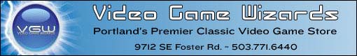 Visit Video Game Wizards - Premier Sponsor of the 2008 Portland Retro Game Expo