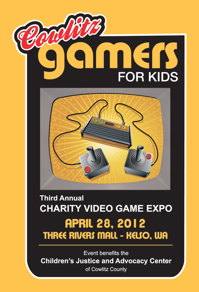 Cowlitz Gamers for Kids 2012 flyer front